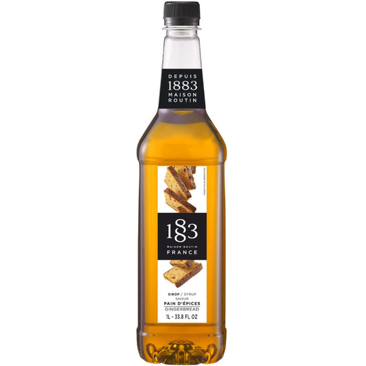 1883 Maison Routin Gingerbread Flavouring Syrup (1 Litre)