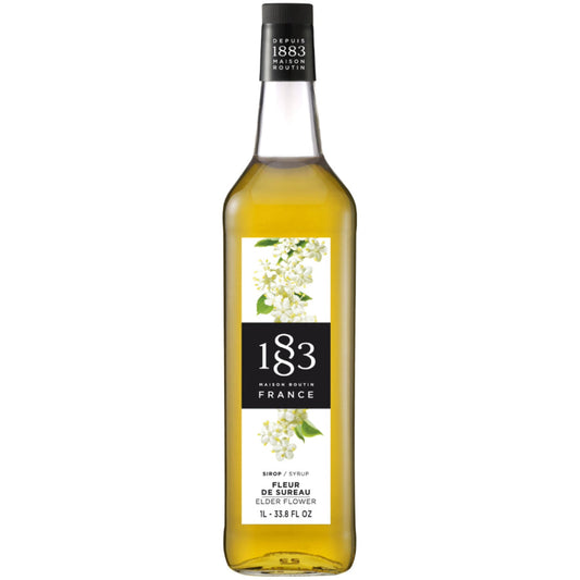 1883 Maison Routin Elderflower Flavouring Syrup (1 Litre)