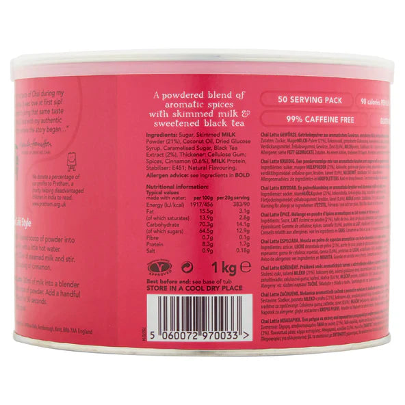 Drink Me Chai Spiced