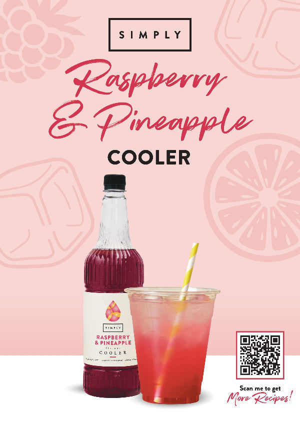 Simply Raspberry Pineapple Cooler