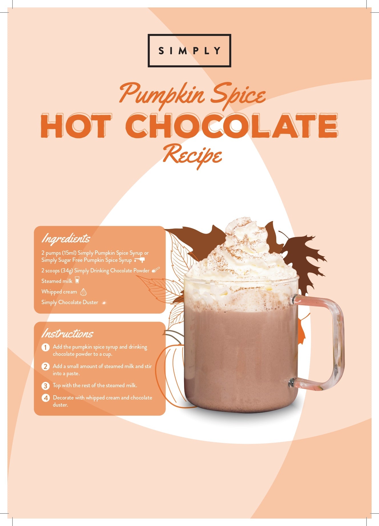 Simply Pumpkin Spice Syrup 1