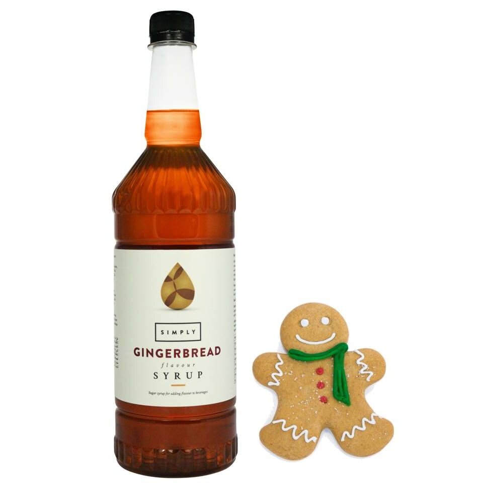 Simply Gingerbread Sugar Free Syrup (1 Litre)