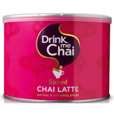Tin filled with chai powder