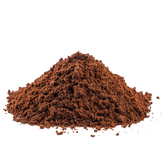 Pile of ground coffee