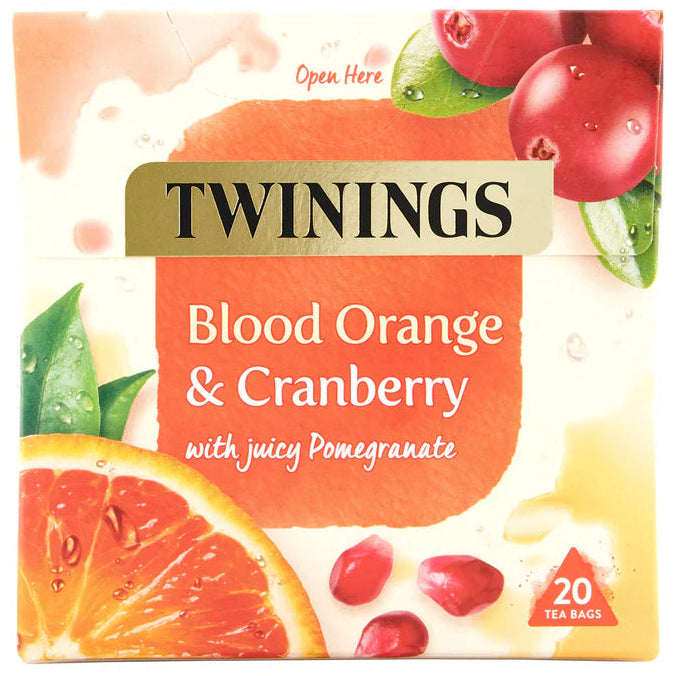 Twinings Blood Orange & Cranberry Tea Bags