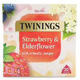 Twinings Strawberry & Elderflower Tea Bags (20)