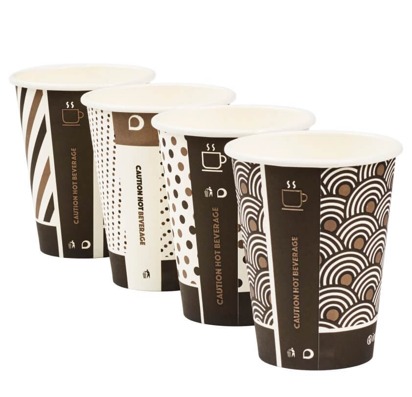 12oz Bamboo Compostable Single Wall Cups