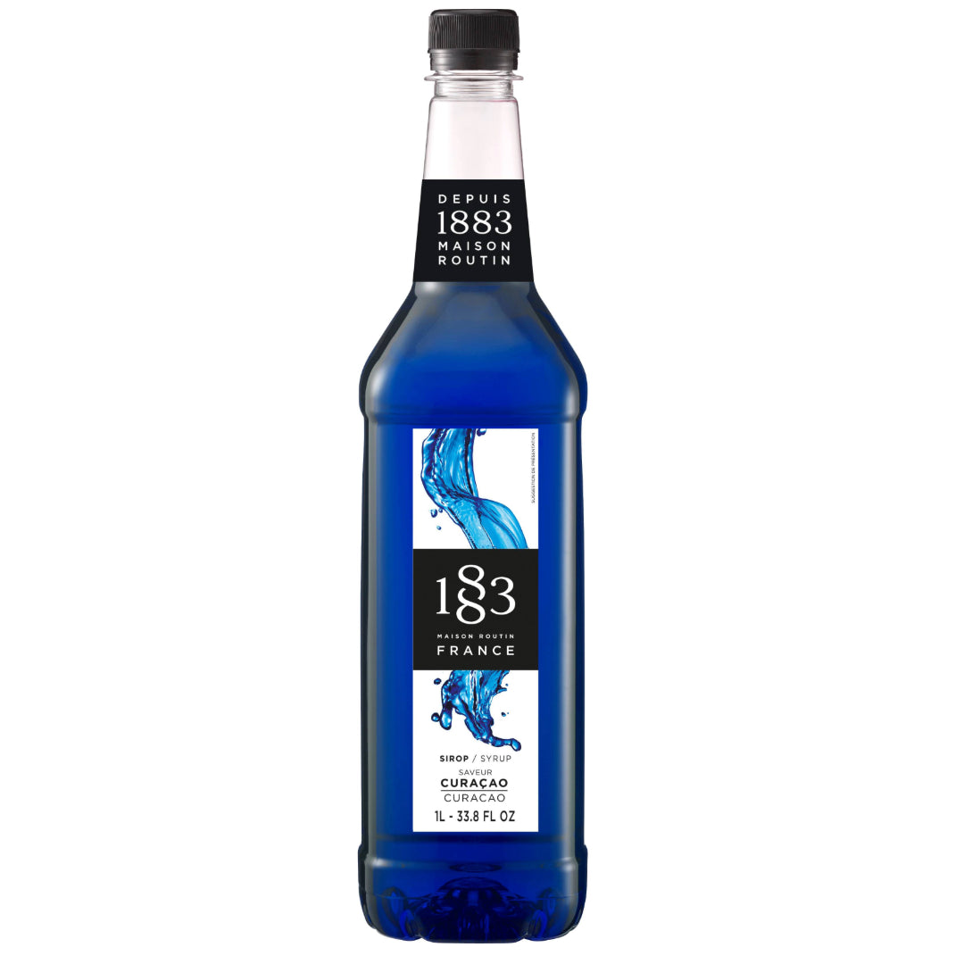 1883 Maison Routin Blue Curacao Syrup (1 Litre)