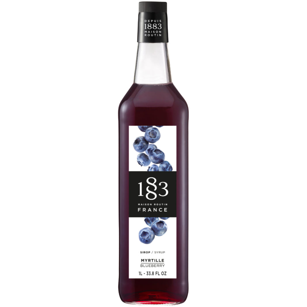 1883 Maison Routin Blueberry Flavouring Syrup (1 Litre)