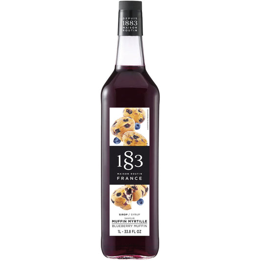 1883 Maison Routin Blueberry Muffin Syrup (1 Litre)