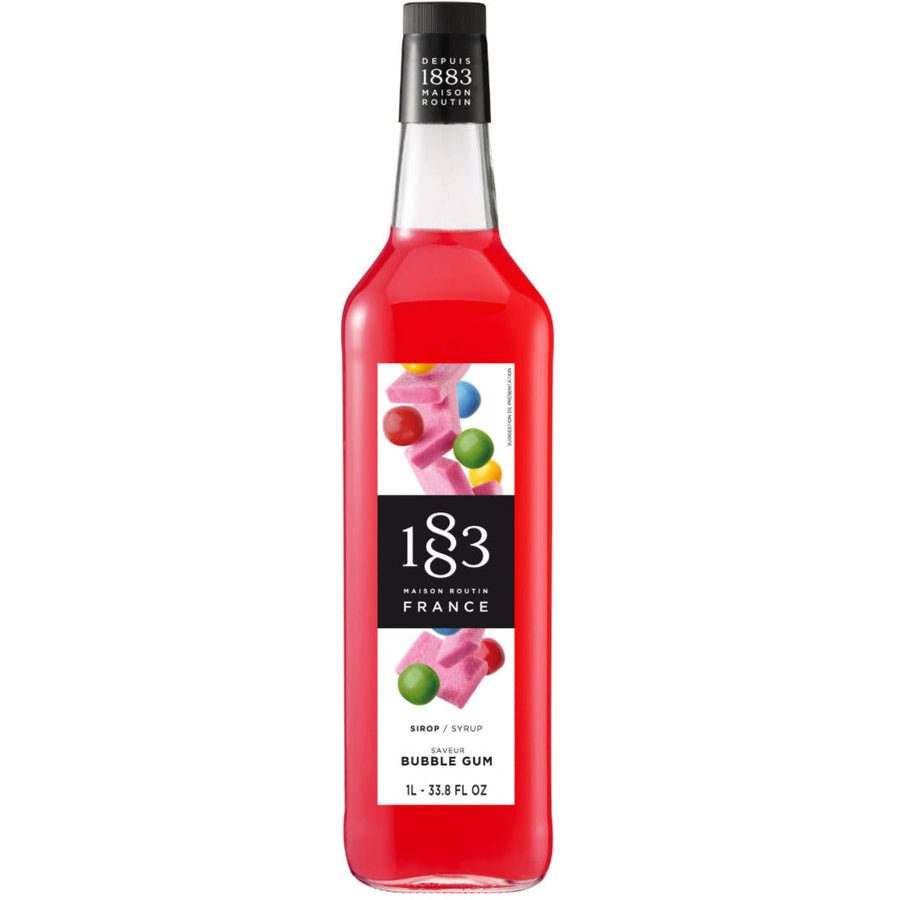 1883 Maison Routin Bubble Gum Flavouring Syrup (1 Litre)