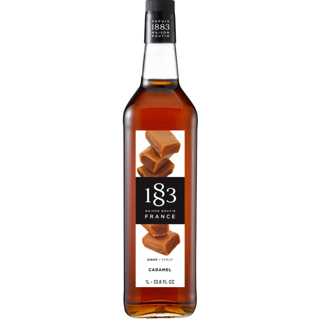 1883 Maison Routin Caramel Flavouring Syrup (1 Litre)