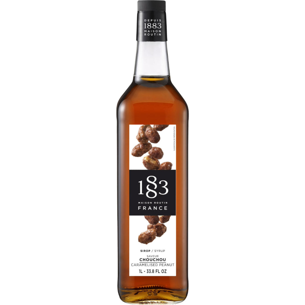 1883 Maison Routin Caramelised Peanut Syrup (1 Litre)