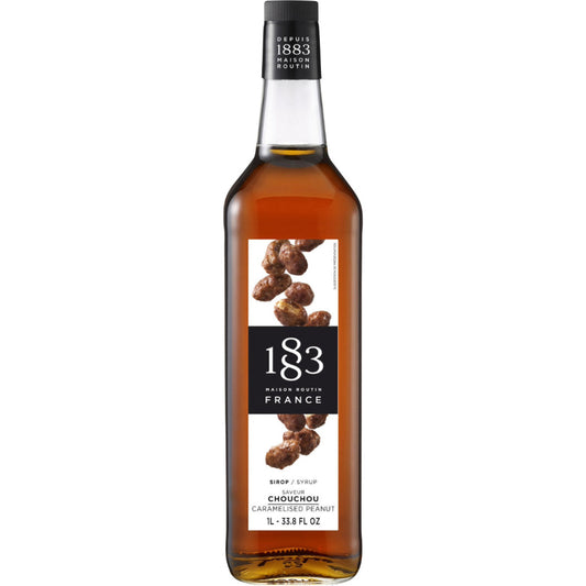 1883 Maison Routin Caramelised Peanut Syrup (1 Litre)