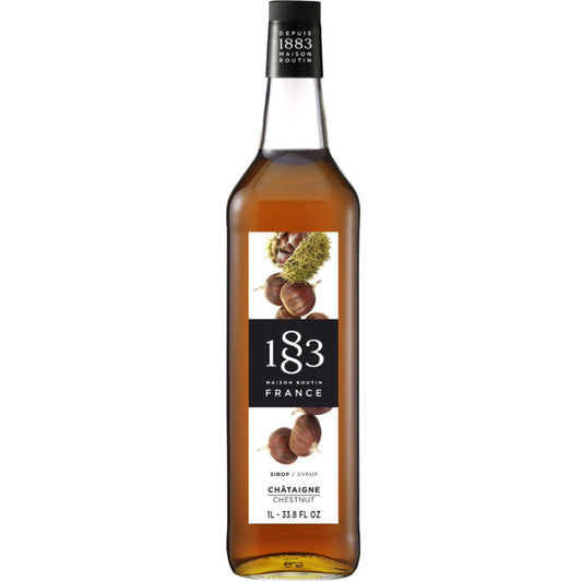 1883 Maison Routin Chestnut Flavouring Syrup (1 Litre)