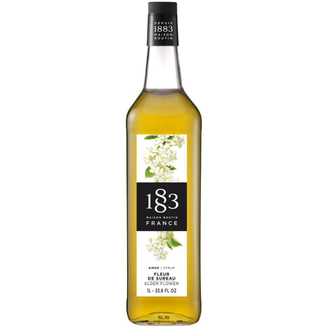 1883 Maison Routin Elderflower Flavouring Syrup (1 Litre)