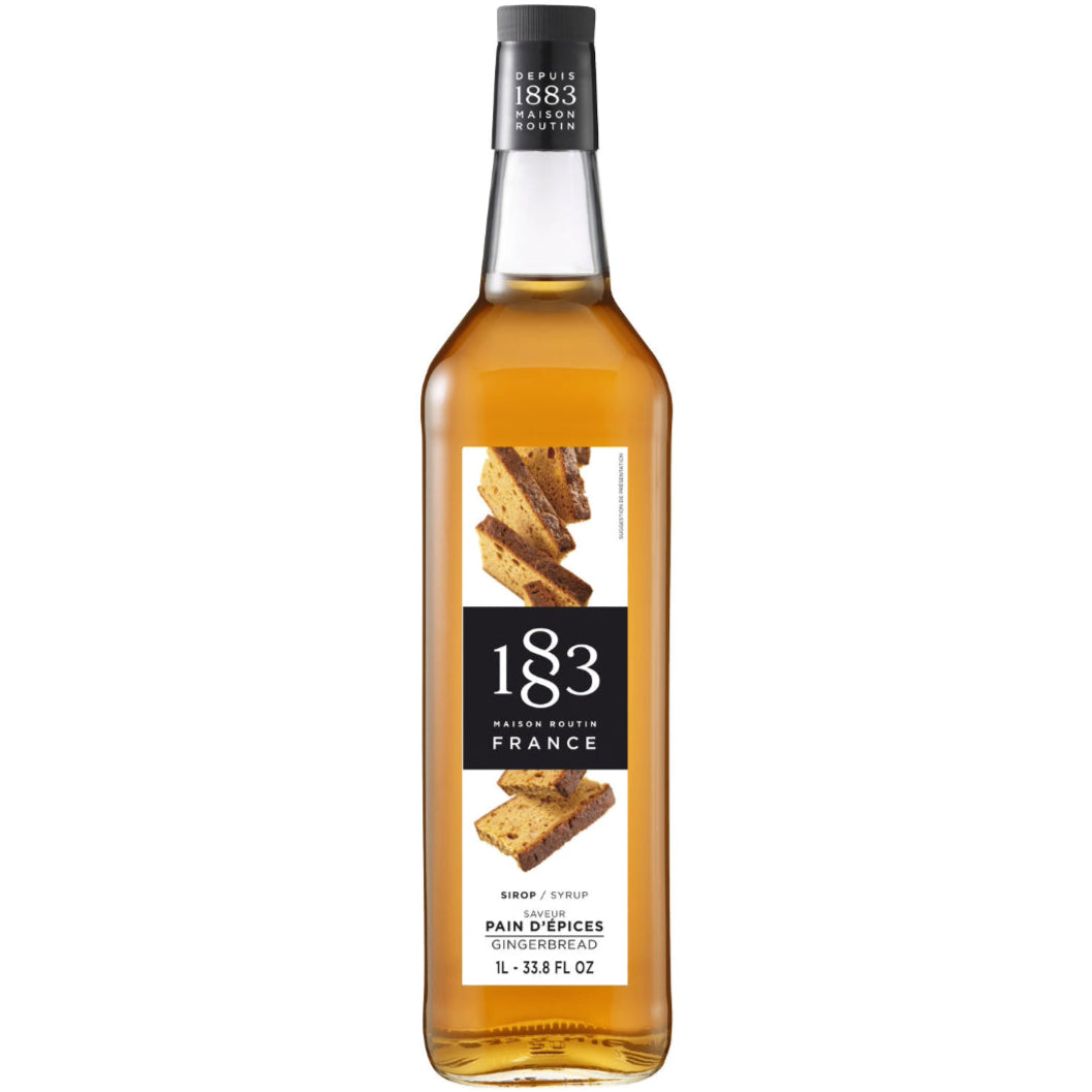 1883 Maison Routin Gingerbread Flavouring Syrup (1 Litre)