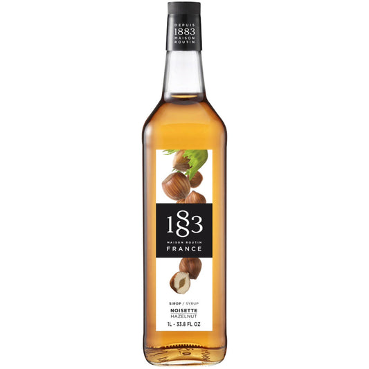 1883 Maison Routin Hazelnut Syrup (1 Litre)
