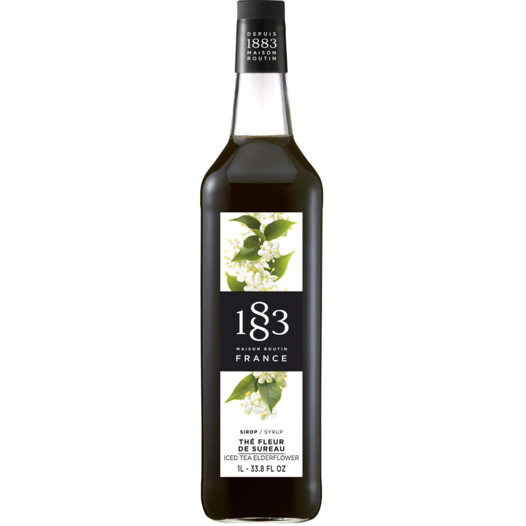 1883 Maison Routin Elderflower Iced Tea Syrup (1 Litre)