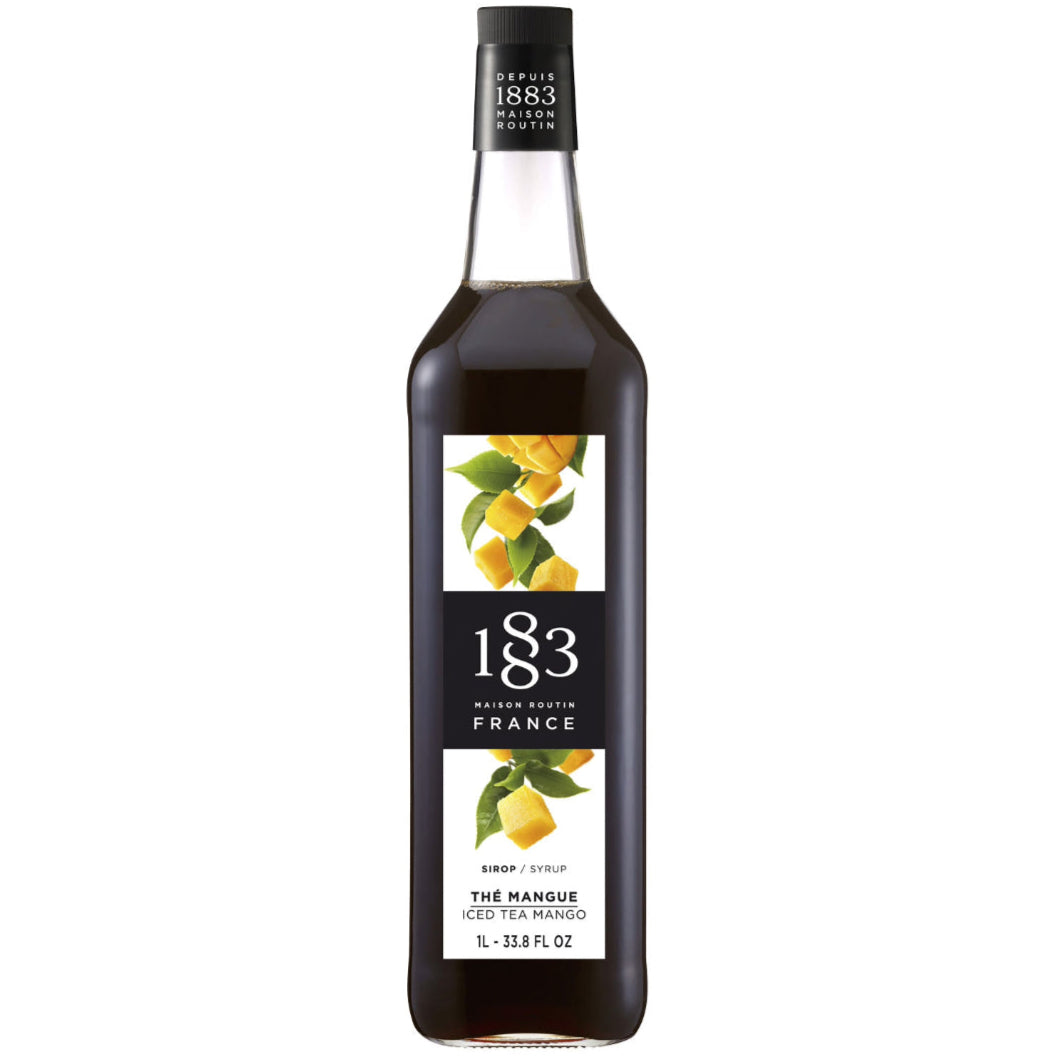 1883 Maison Routin Mango Iced Tea Flavouring Syrup (1 Litre)