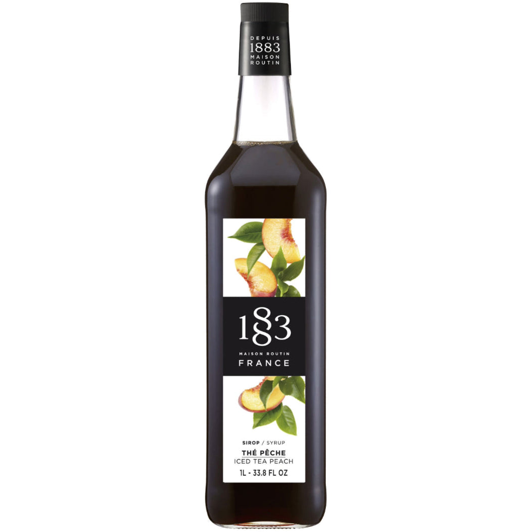 1883 Maison Routin Peach Iced Tea Syrup (1 Litre)