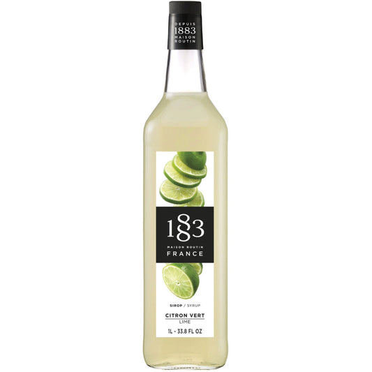 1883 Maison Routin Lime Flavouring Syrup (1 Litre)