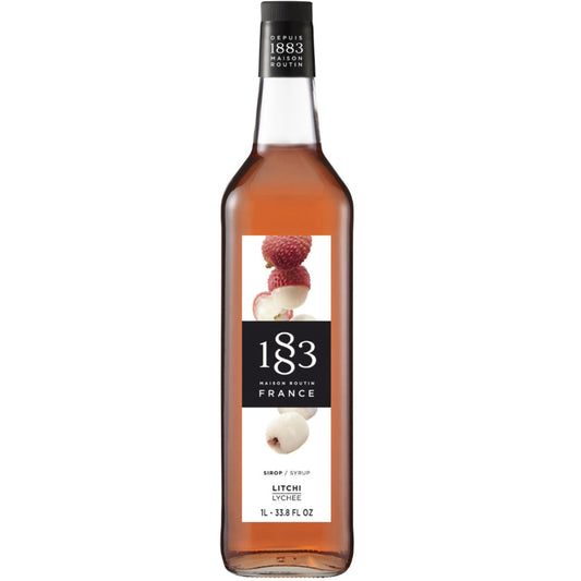 1883 Maison Routin Lychee Flavouring Syrup (1 Litre)