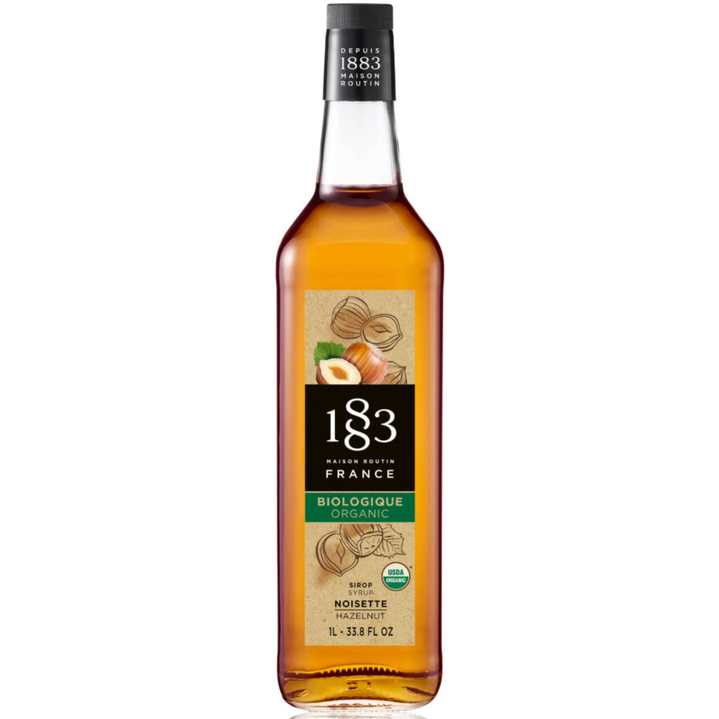 1883 Maison Routin Organic Hazelnut Syrup (1 Litre)