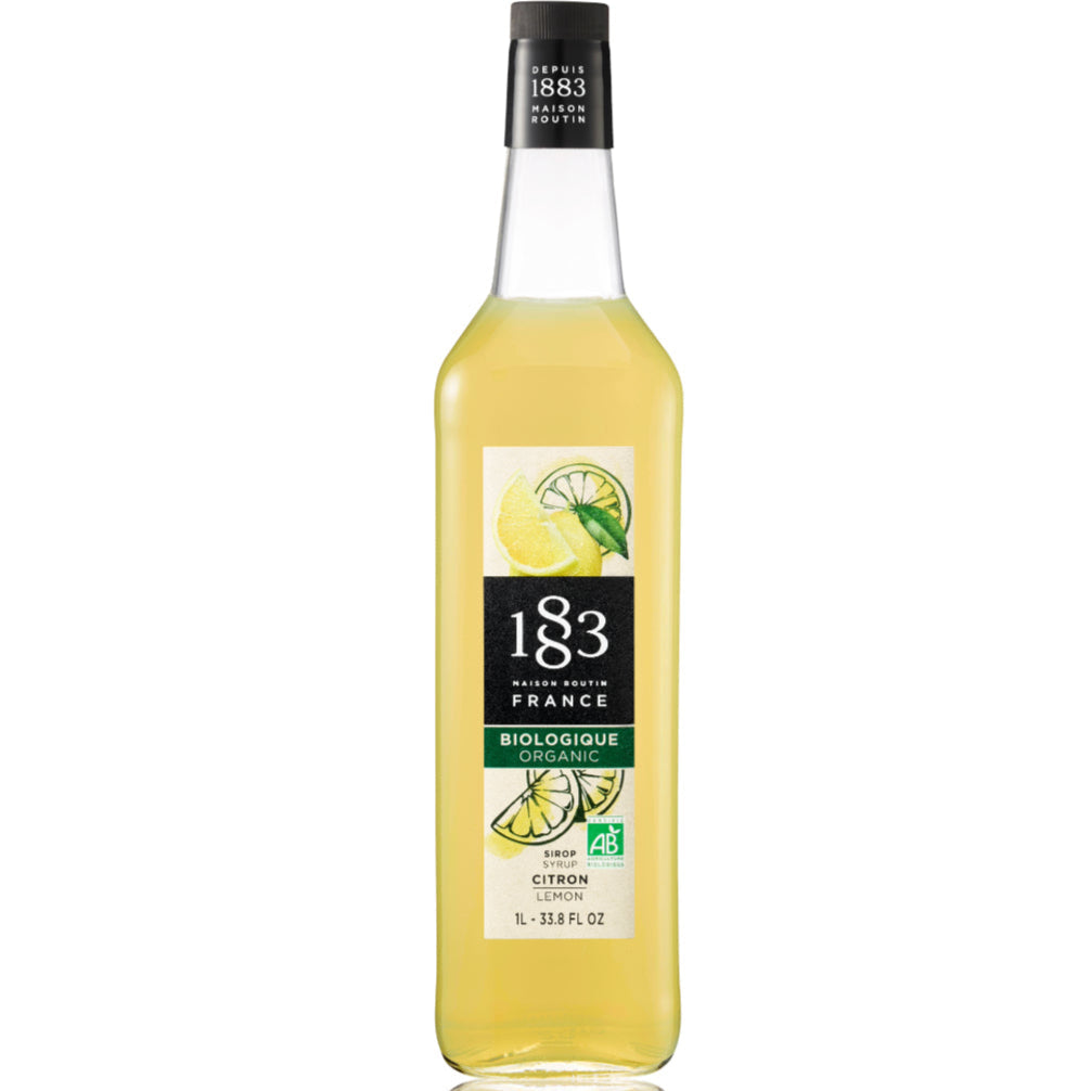 1883 Maison Routin Organic Lemon Flavouring Syrup (1 Litre)