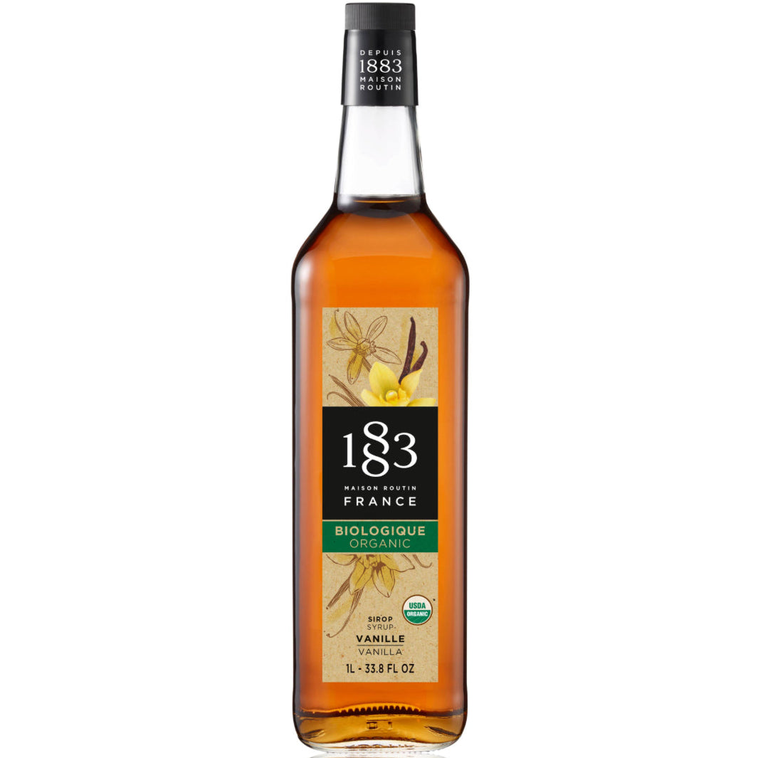 1883 Maison Routin Organic Vanilla Syrup (1 Litre)