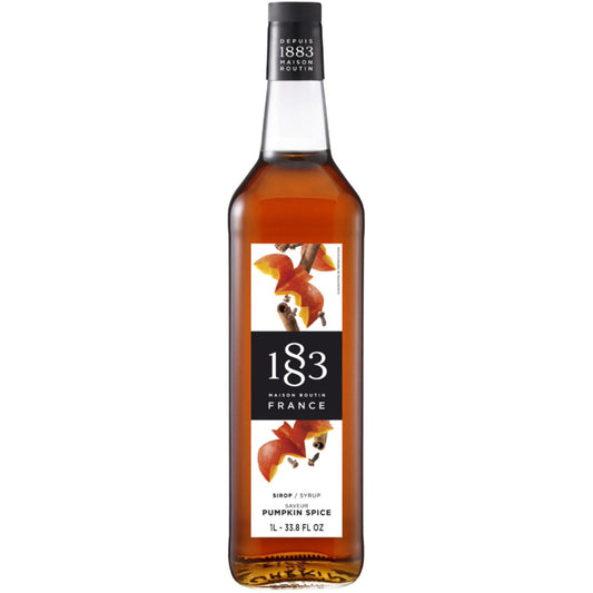 1883 Maison Routin Pumpkin Spice Syrup (1 Litre)