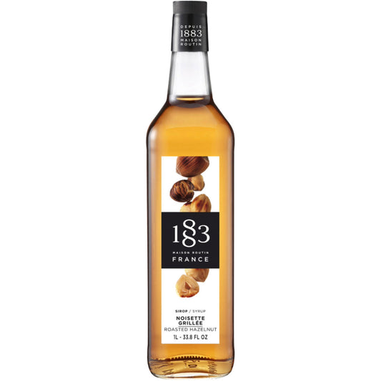 1883 Maison Routin Roasted Hazelnut Syrup (1 Litre)