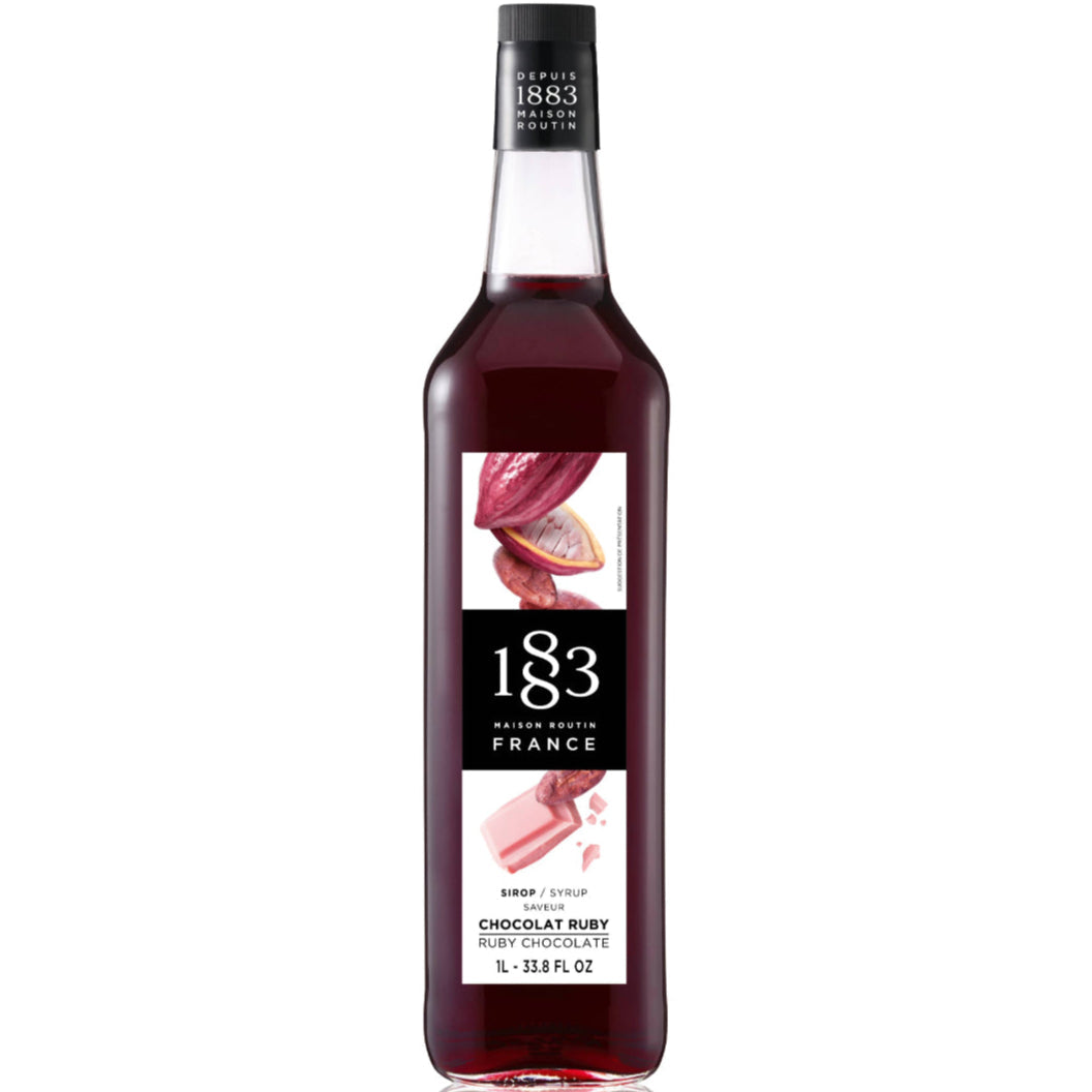 1883 Maison Routin Ruby Chocolate Flavouring Syrup (1 Litre)