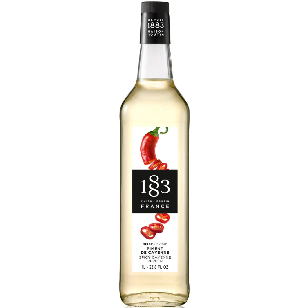 1883 Maison Routin Spicy Cayenne Pepper Syrup (1 Litre)