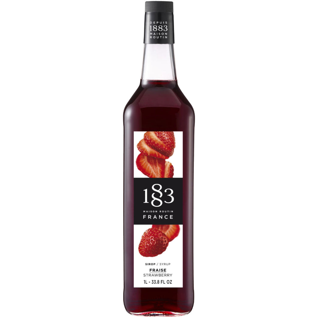 1883 Maison Routin Strawberry Syrup (1 Litre)