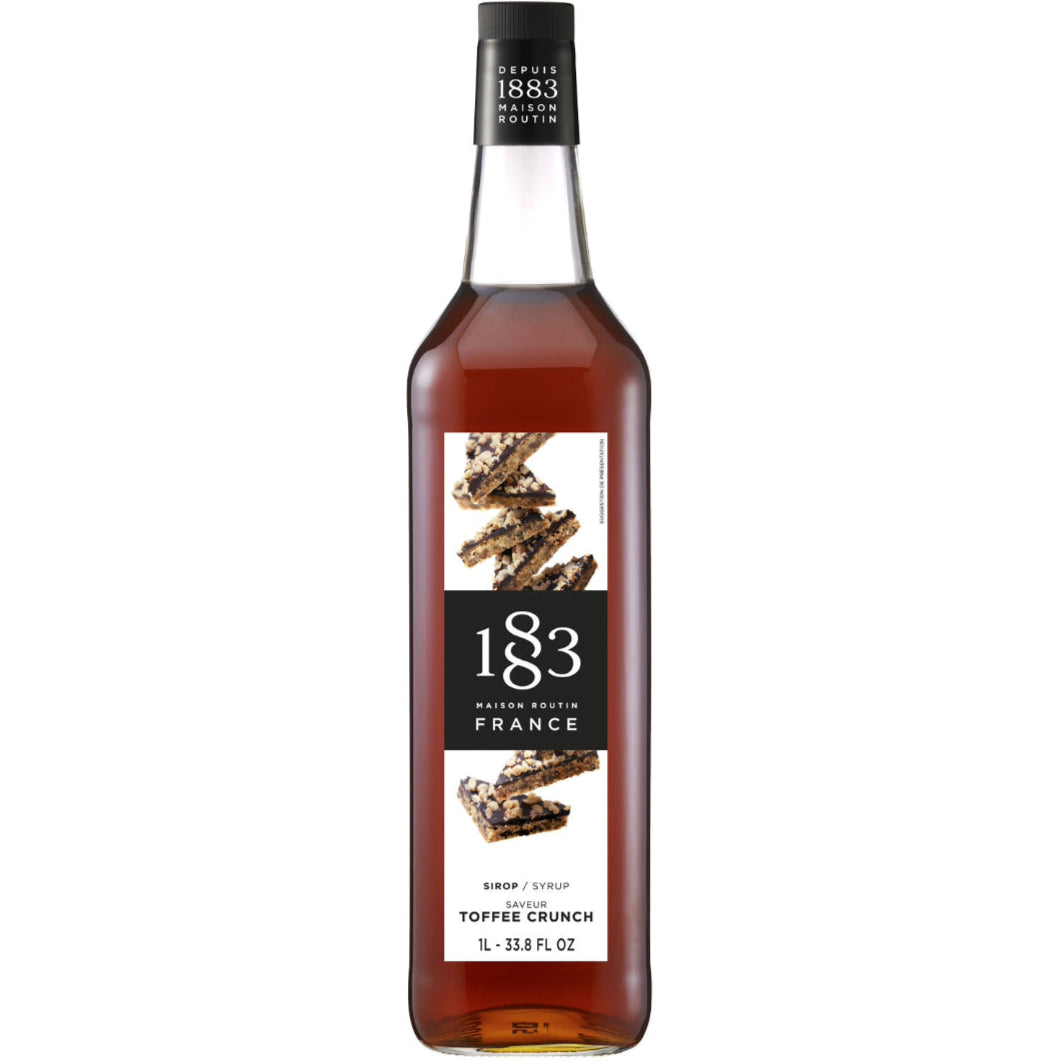 1883 Maison Routin Toffee Crunch Syrup (1 Litre)