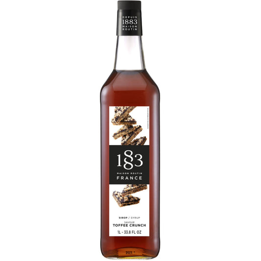 1883 Maison Routin Toffee Crunch Syrup (1 Litre)