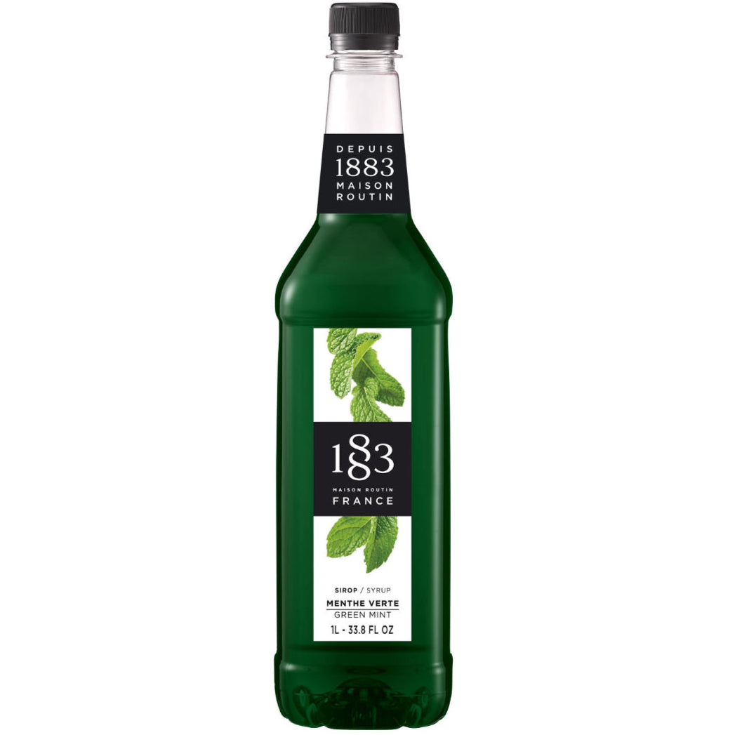 1883 Maison Routin Green Mint Syrup (1 Litre)