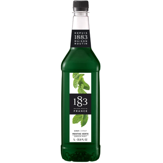 1883 Maison Routin Green Mint Syrup (1 Litre)