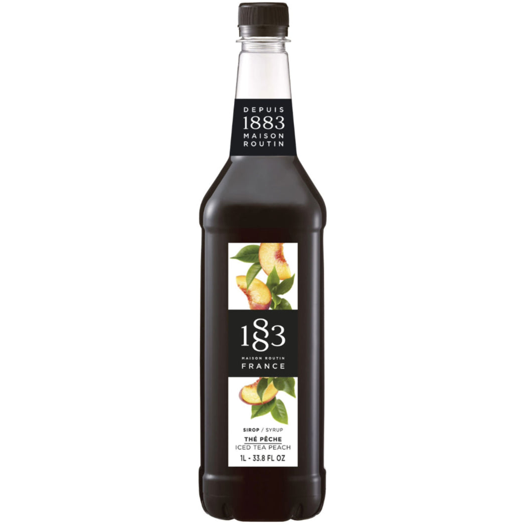 1883 Maison Routin Peach Iced Tea Syrup (1 Litre)