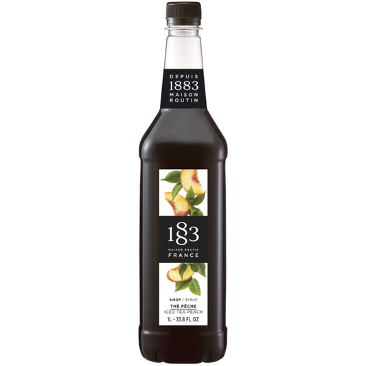 1883 Maison Routin Peach Iced Tea Syrup (1 Litre)