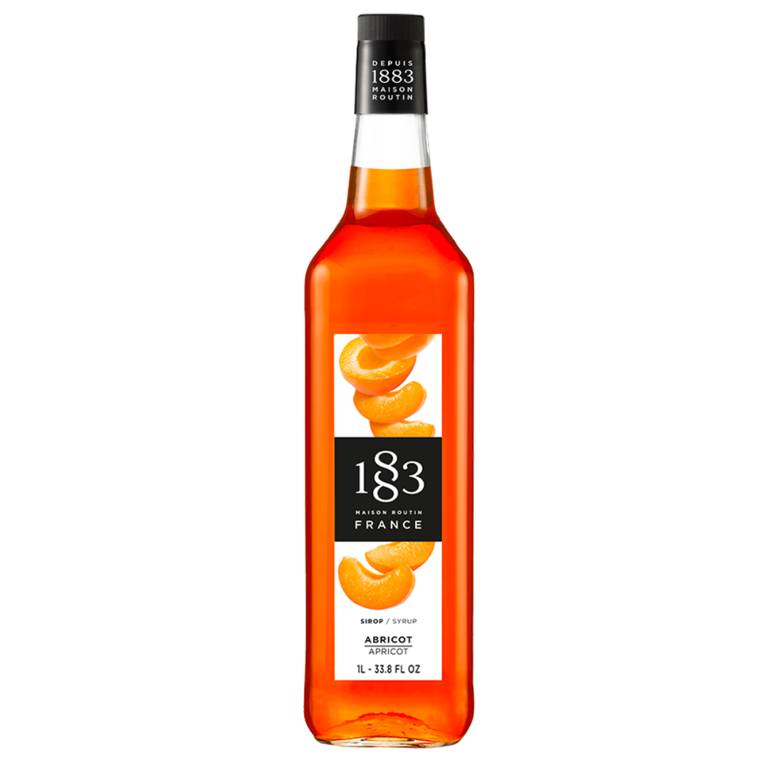 1883 Maison Routin Apricot Syrup - 1 Litre