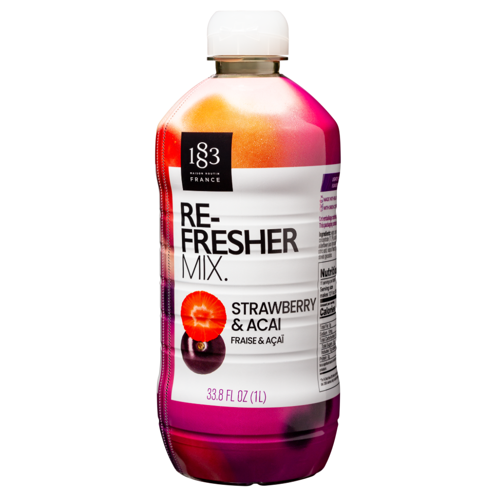 1883 Maison Routin Strawberry & Acai Refresher - 1 Litre