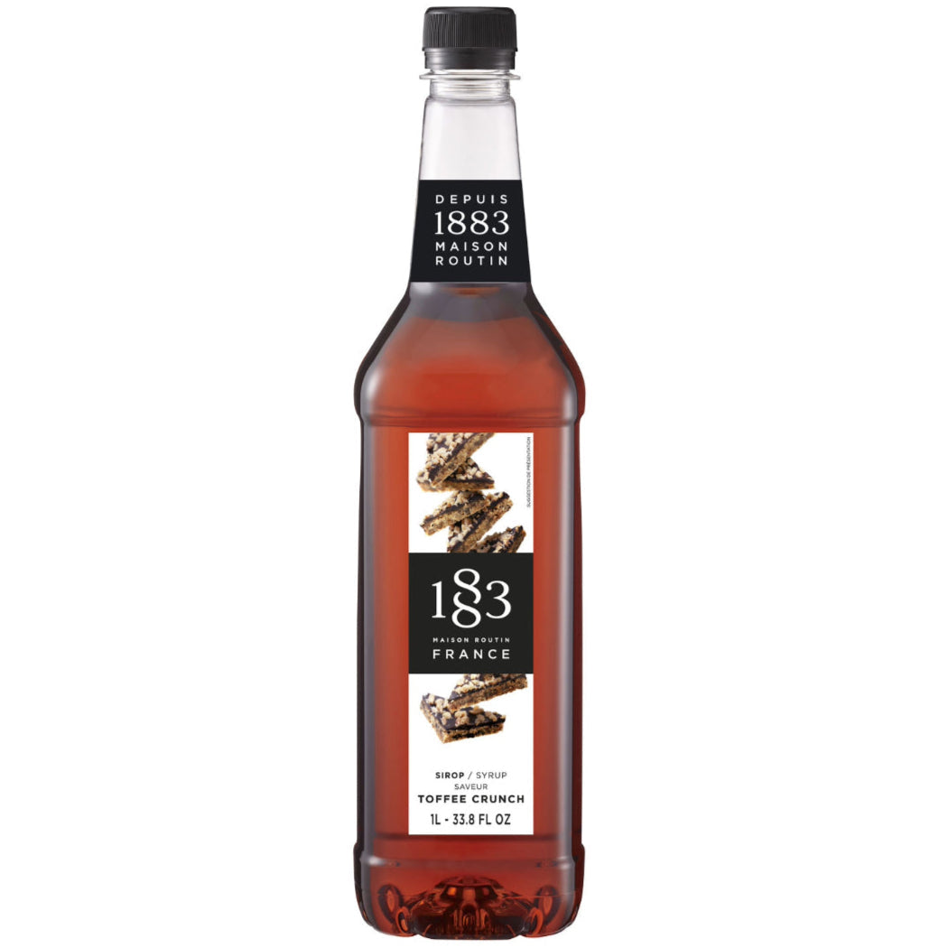 1883 Maison Routin Toffee Crunch Flavouring Syrup (1 Litre)