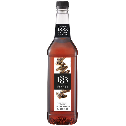1883 Maison Routin Toffee Crunch Flavouring Syrup (1 Litre)