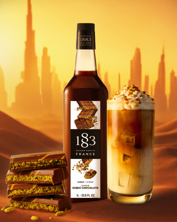1883 Routin Dubai Chocolate Syrup