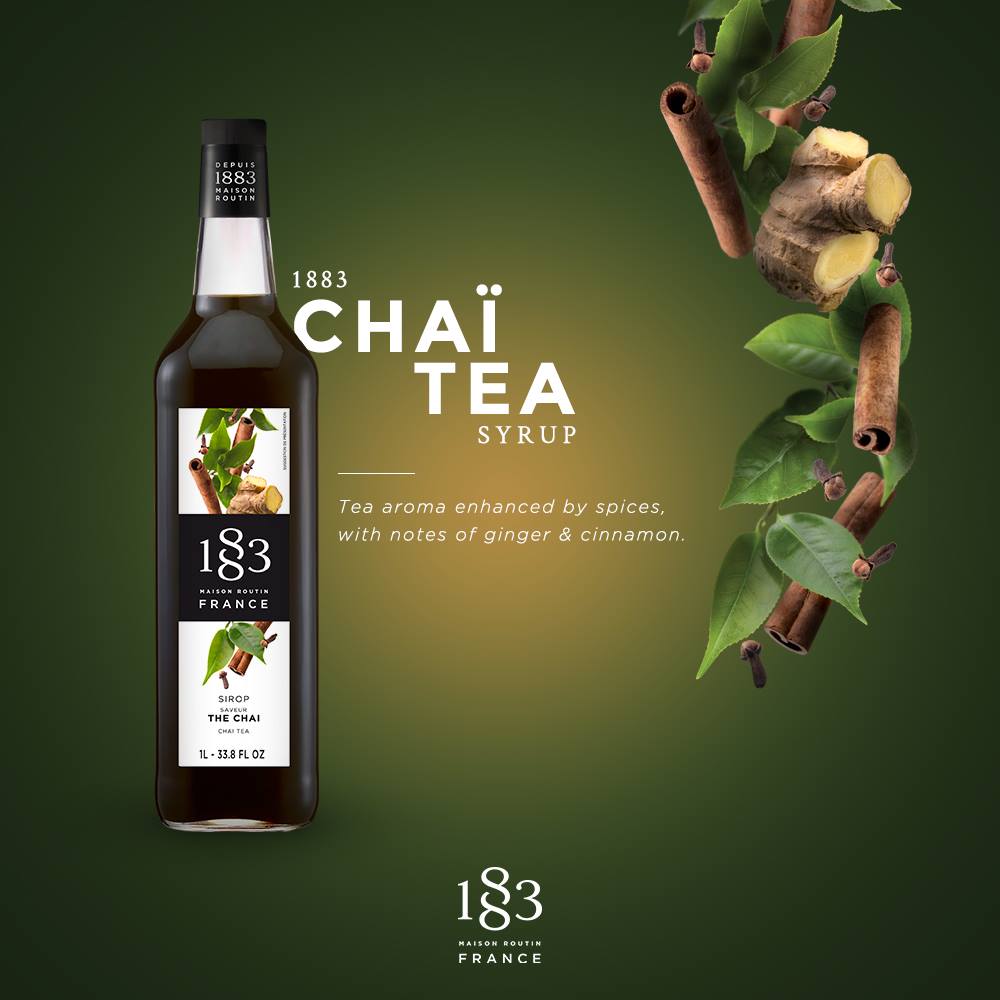 1883 Maison Routin Chai Tea Syrup