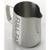 1 Litre Milk Foaming Jug Etched Full Fat