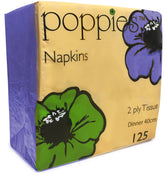 2 Ply Napkin - Purple 40x40cm