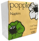 2 Ply Napkin - White 40x40cm